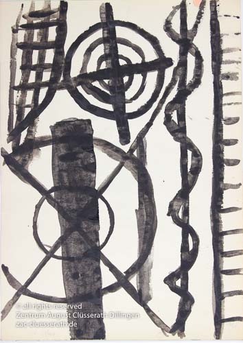 August Clüsserath - Ohne Titel, 1955
