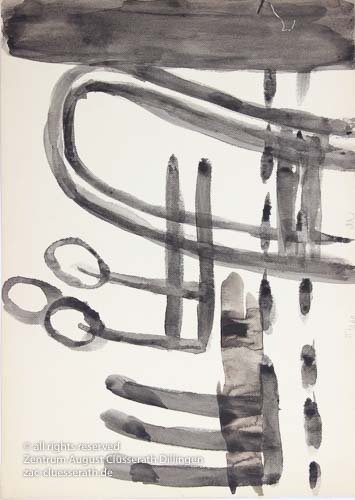 August Clüsserath - Ohne Titel, 1955