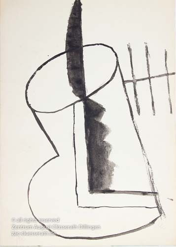 August Clüsserath - Ohne Titel, 1955
