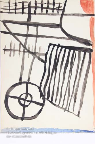 August Clüsserath - Ohne Titel, 1955