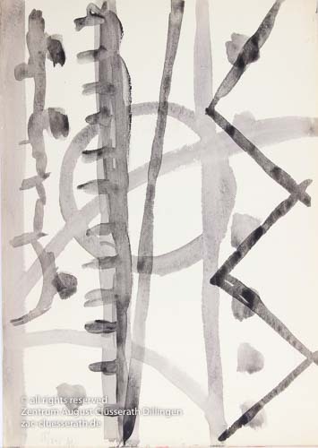 August Clüsserath - Ohne Titel, 1955