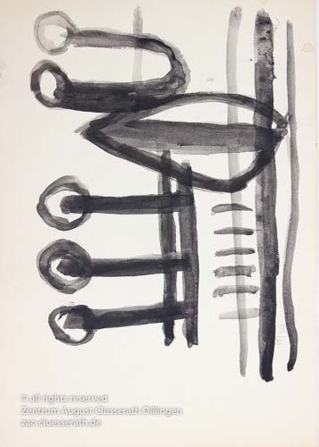 August Clüsserath - Ohne Titel, 1955