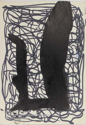 August Clüsserath - Ohne Titel, 1954