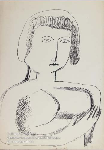 August Clüsserath - Ohne Titel, 1955-1965 dat.?