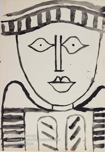 August Clüsserath - Ohne Titel, 1956
