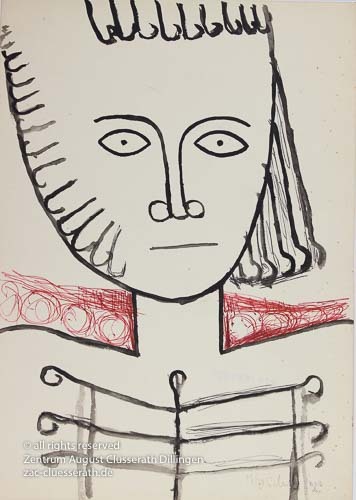 August Clüsserath - Ohne Titel, 1956