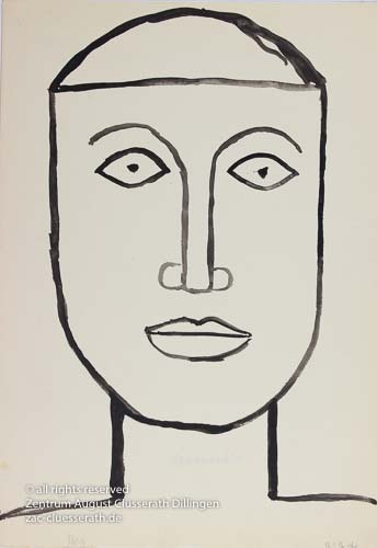 August Clüsserath - Ohne Titel, 1956