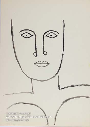August Clüsserath - Ohne Titel, 1956