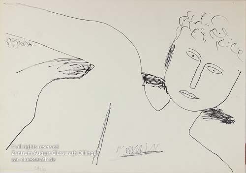 August Clüsserath - Ohne Titel, 1956