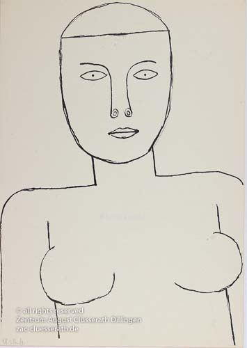 August Clüsserath - Ohne Titel, 1956