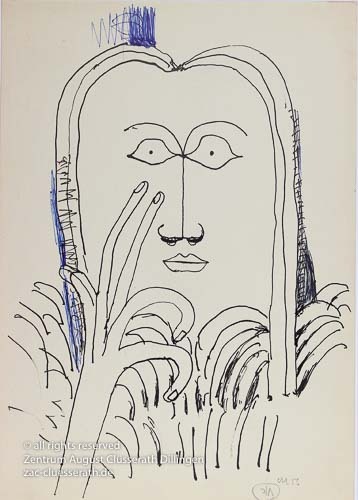 August Clüsserath - Ohne Titel, 1956