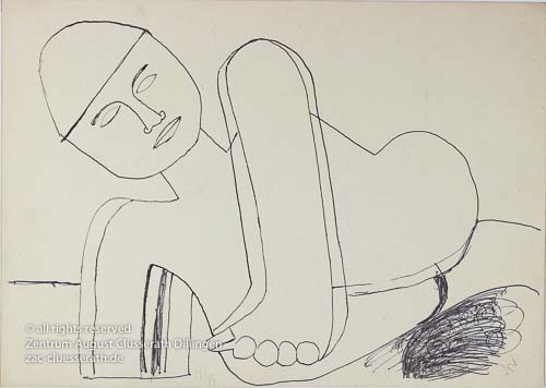 August Clüsserath - Ohne Titel, 1956