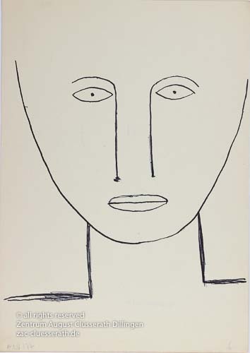August Clüsserath - Ohne Titel, 1956