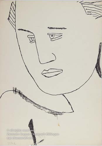 August Clüsserath - Ohne Titel, 1956