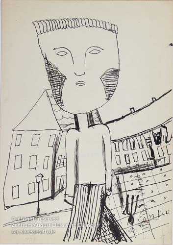 August Clüsserath - Ohne Titel, 1956