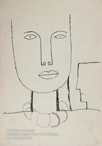 August Clüsserath - Ohne Titel, 1956