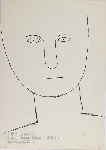 August Clüsserath - Ohne Titel, 1956