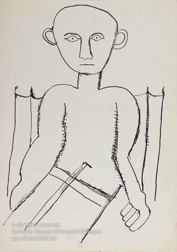 August Clüsserath - Ohne Titel, 1956