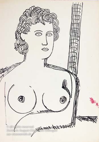 August Clüsserath - Ohne Titel, 1956