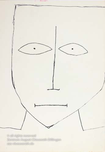 August Clüsserath - Ohne Titel, 1956