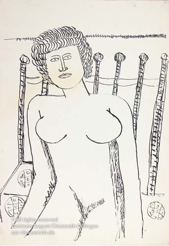 August Clüsserath - Ohne Titel, 1956