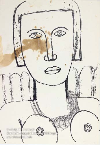 August Clüsserath - Ohne Titel, 1956