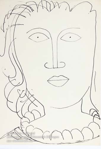 August Clüsserath - Ohne Titel, 1956