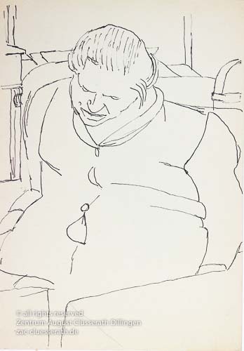 August Clüsserath - Ohne Titel, 1956