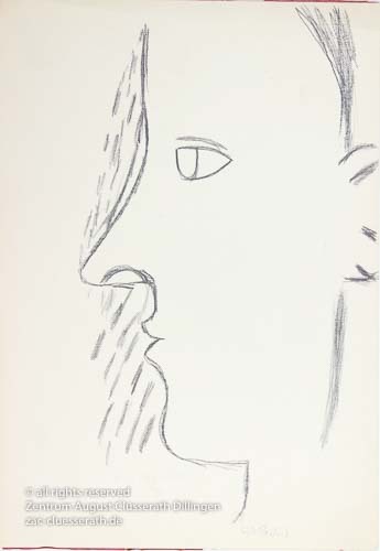 August Clüsserath - Ohne Titel, 1956