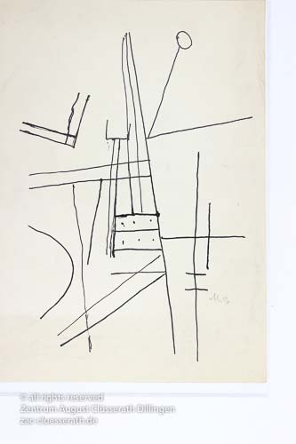 August Clüsserath - Ohne Titel, 1956