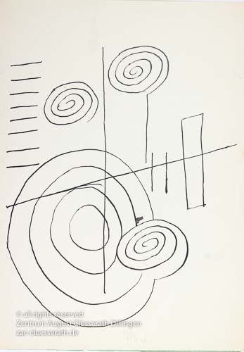 August Clüsserath - Ohne Titel, 1956