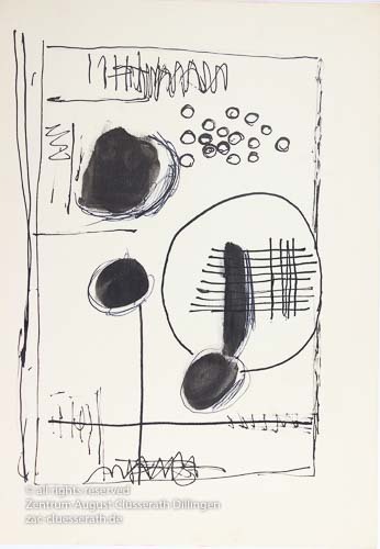 August Clüsserath - Ohne Titel, 1956