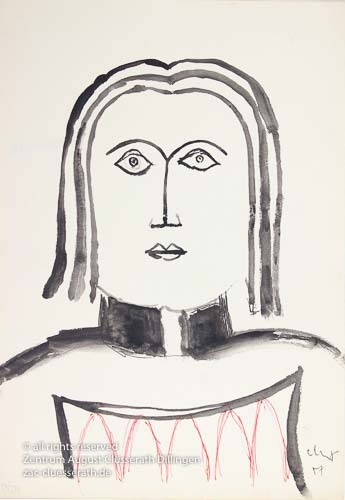 August Clüsserath - Ohne Titel, 1955