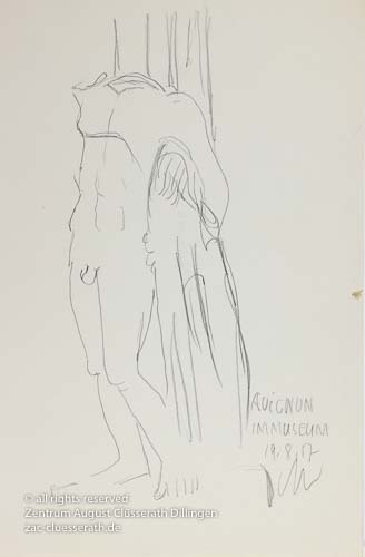 August Clüsserath - Ohne Titel, 1957