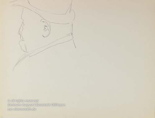 August Clüsserath - Ohne Titel, 1957 dat.