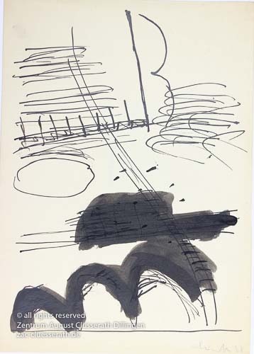 August Clüsserath - Ohne Titel, 1958