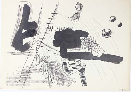 August Clüsserath - Ohne Titel, 1958