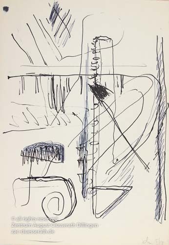 August Clüsserath - Ohne Titel, 1958