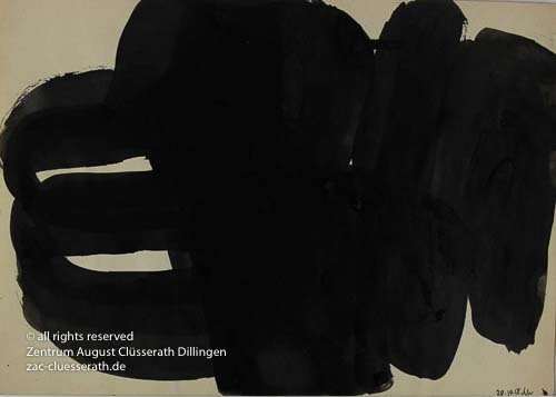 August Clüsserath - Ohne Titel, 1958