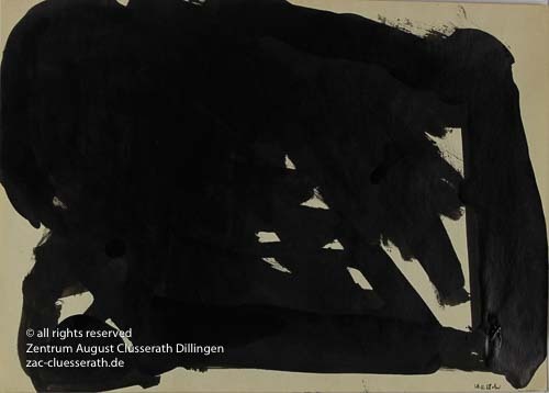August Clüsserath - Ohne Titel, 1958