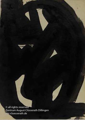 August Clüsserath - Ohne Titel, 1958