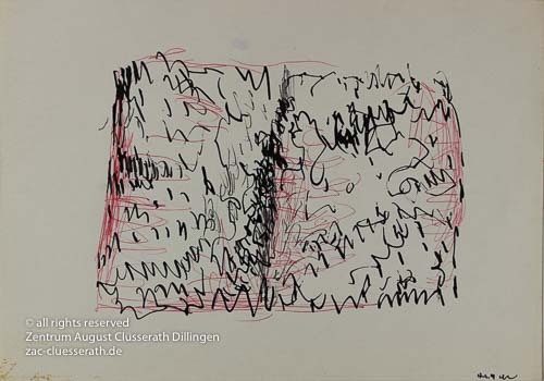 August Clüsserath - Ohne Titel, 1958