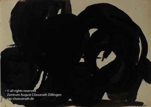 August Clüsserath - Ohne Titel, 1958
