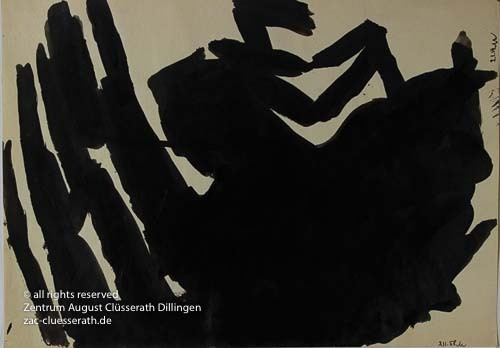 August Clüsserath - Ohne Titel, 1958