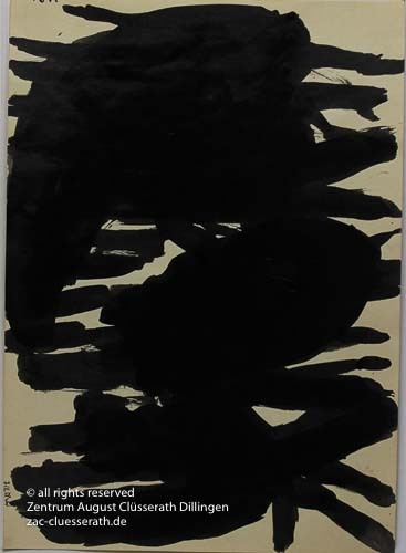 August Clüsserath - Ohne Titel, 1958