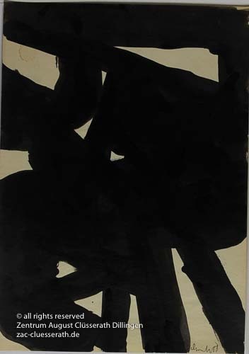 August Clüsserath - Ohne Titel, 1958