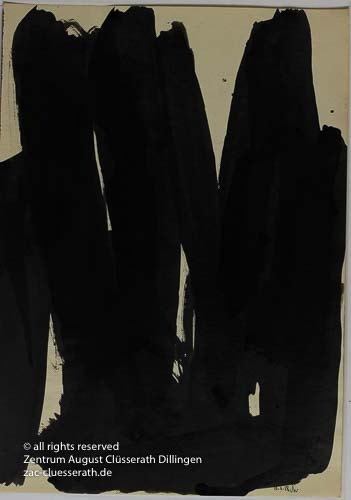 August Clüsserath - Ohne Titel, 1958