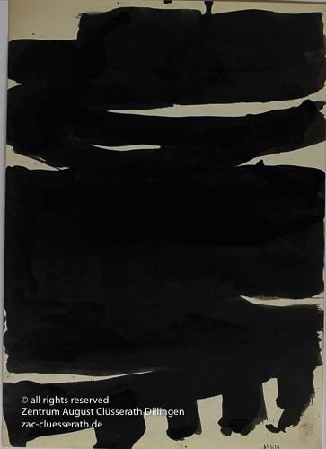 August Clüsserath - Ohne Titel, 1959