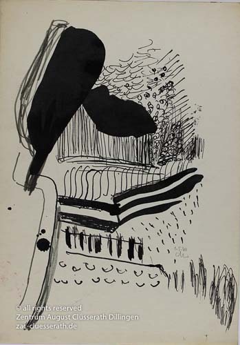 August Clüsserath - Ohne Titel, 1960