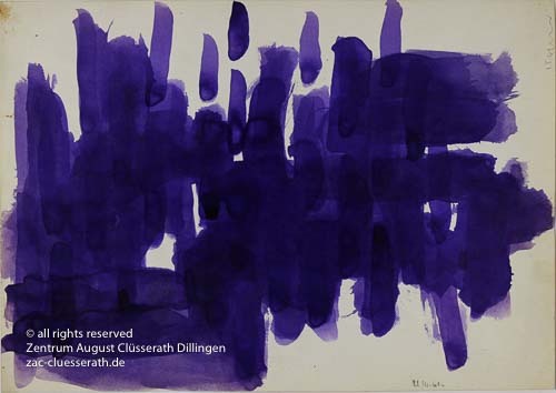 August Clüsserath - Ohne Titel, 1961